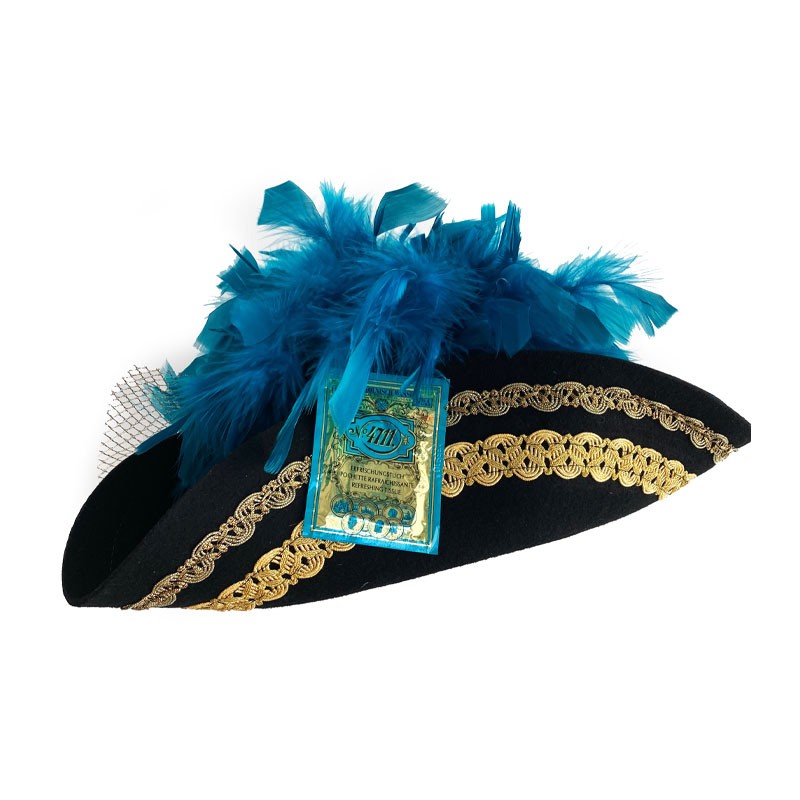 Dreispitz schwarz 4711