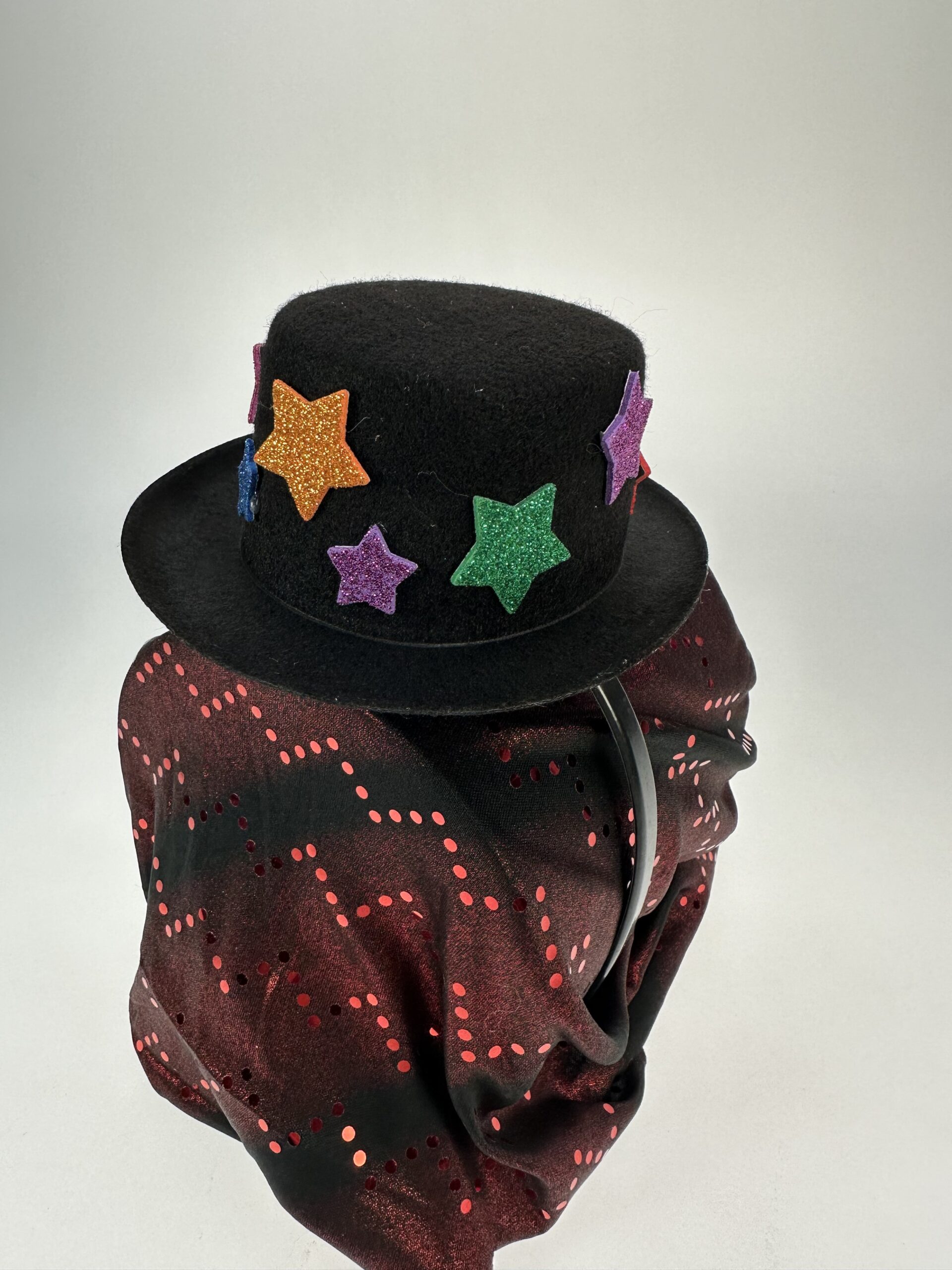 Miniaturzylinder, Haarreif "Sterne" – Bild 3